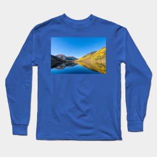 Colorado Rocky Mountain Scenic Autumn Landscape Long Sleeve T-Shirt